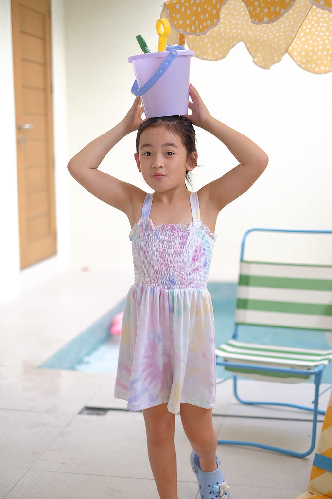 Sunkissed Whimsy Jumpshort - tie dye