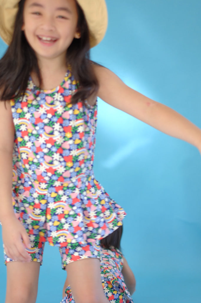 Playful Rays Set - tropical print