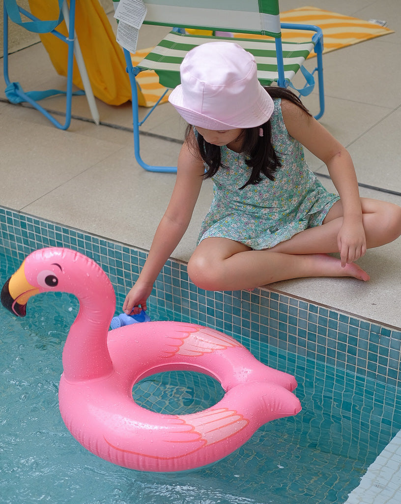 Playful Rays Set - sea green floral