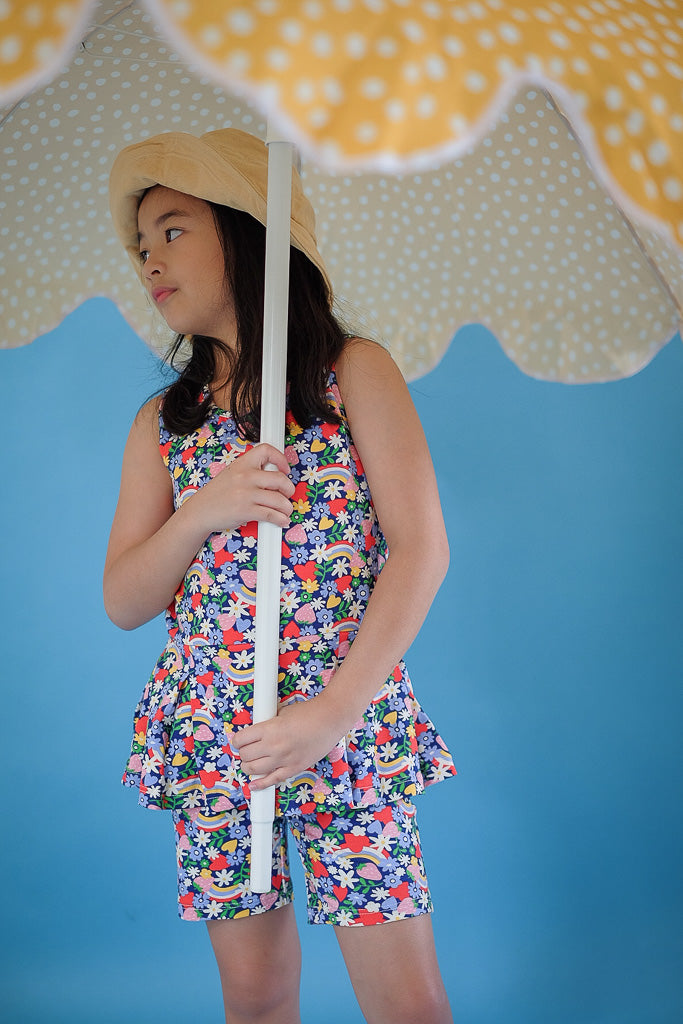 Playful Rays Set - tropical print