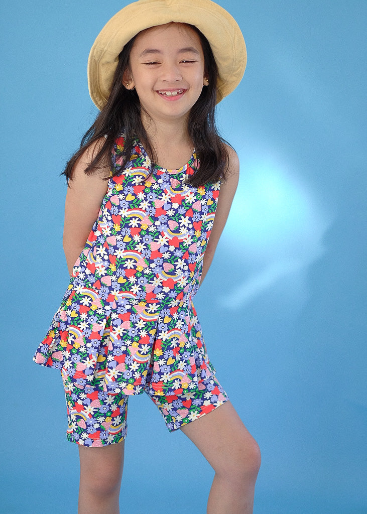 Playful Rays Set - tropical print