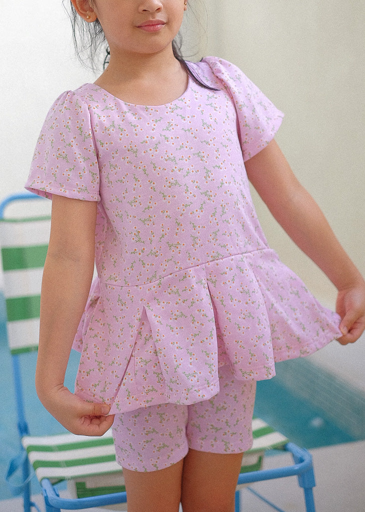 Daisy Days Set - pastel pink floral