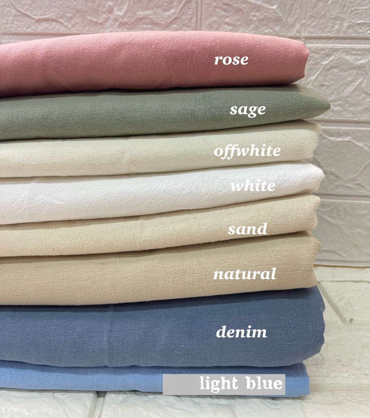 Freya Coords - Cotton Linen (On Hand)