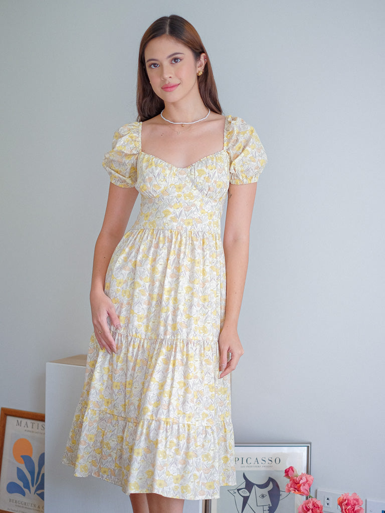 Dakota lace midi dress sales
