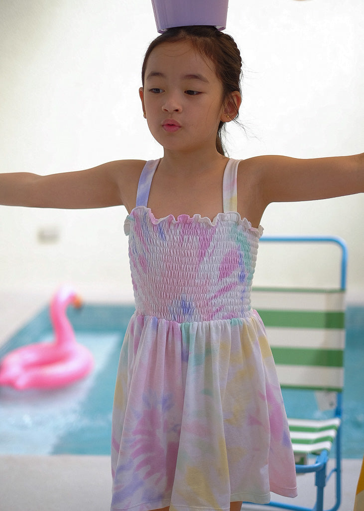 Sunkissed Whimsy Jumpshort - tie dye