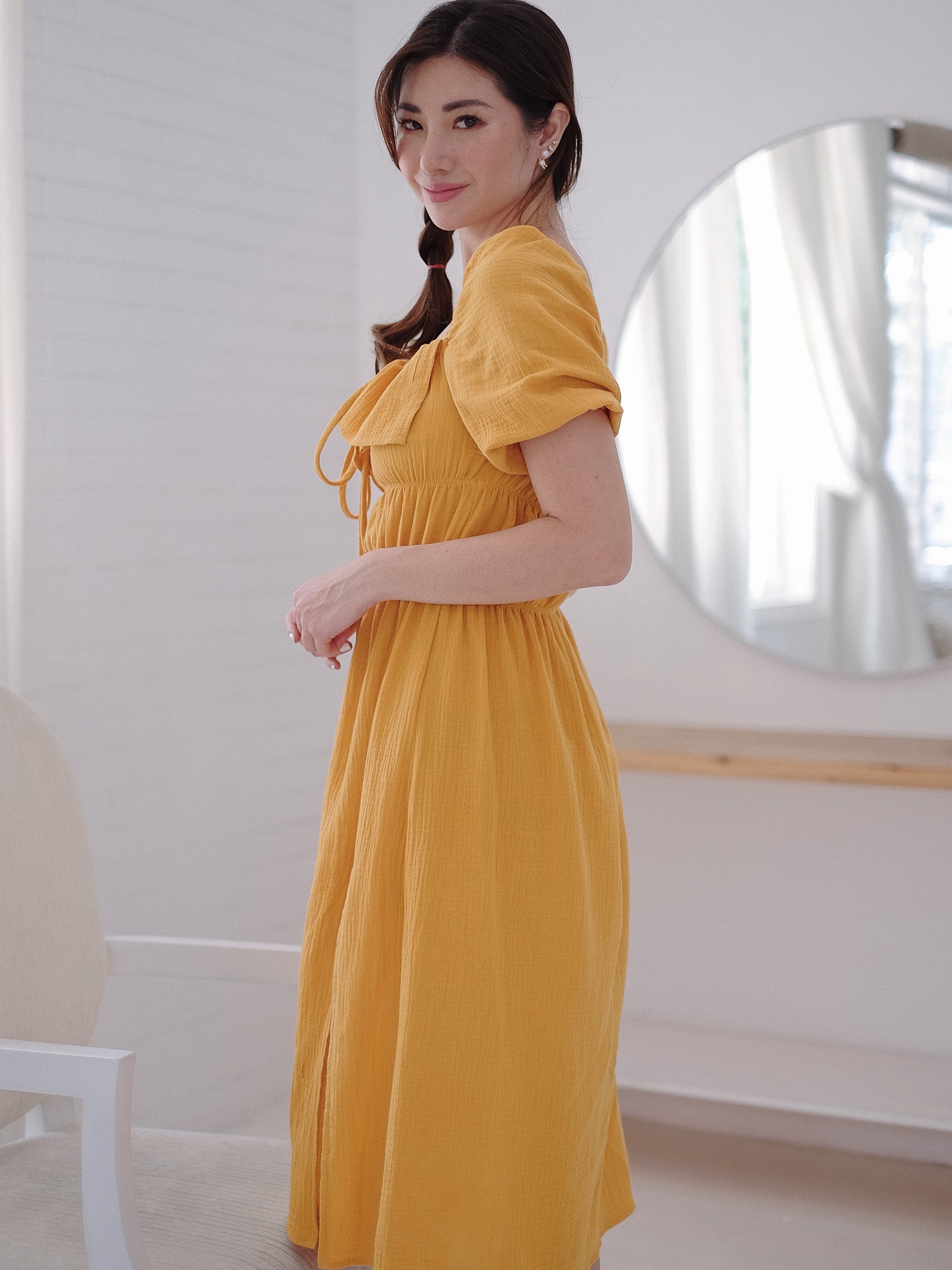 The Sherbrooke Midi Dress - Tuscany