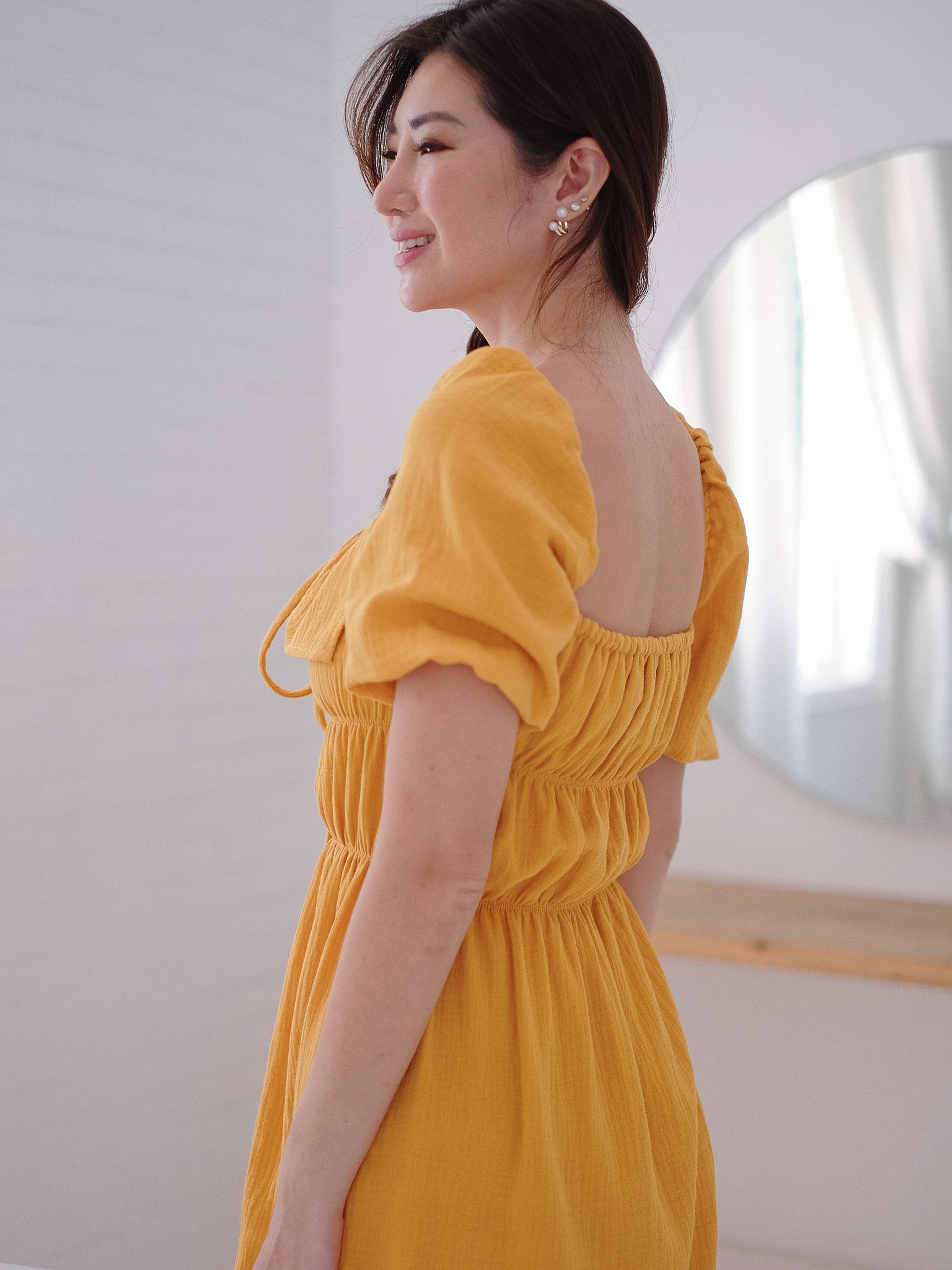 The Sherbrooke Midi Dress - Tuscany