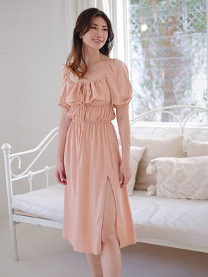 The Sherbrooke Midi Dress - Fawn