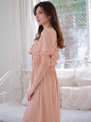 The Sherbrooke Midi Dress - Fawn