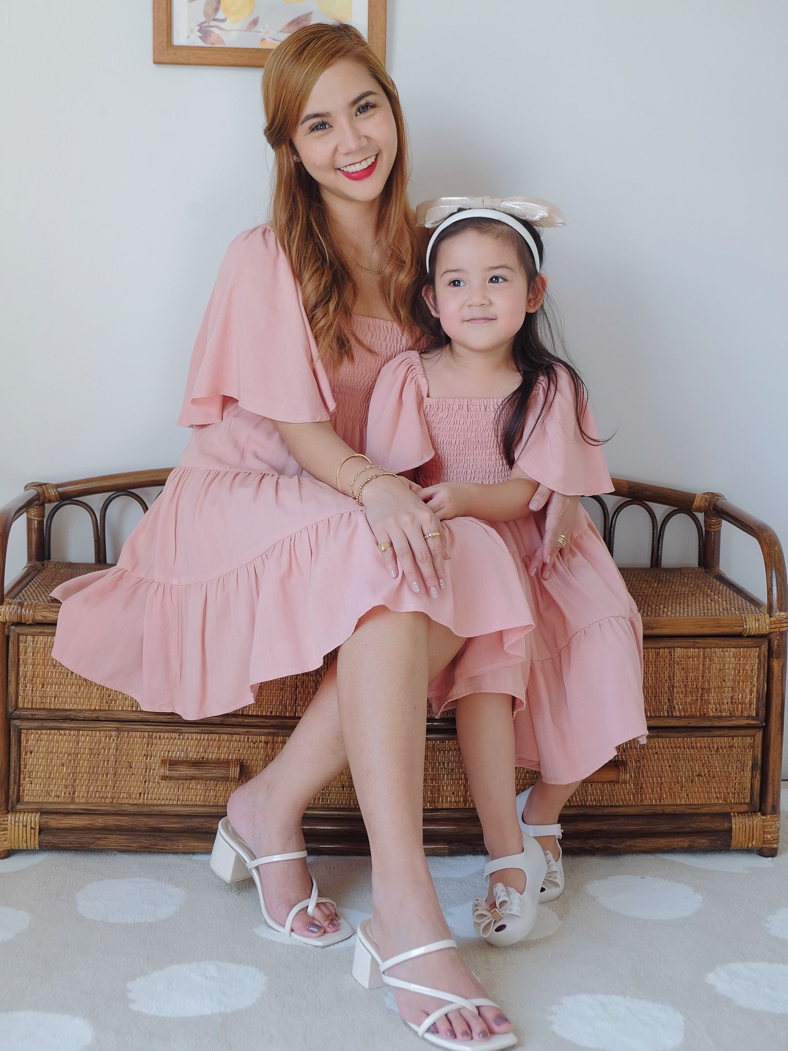 Isabelle dress - Salmon (kids)