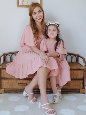 Isabelle dress - Salmon (kids)