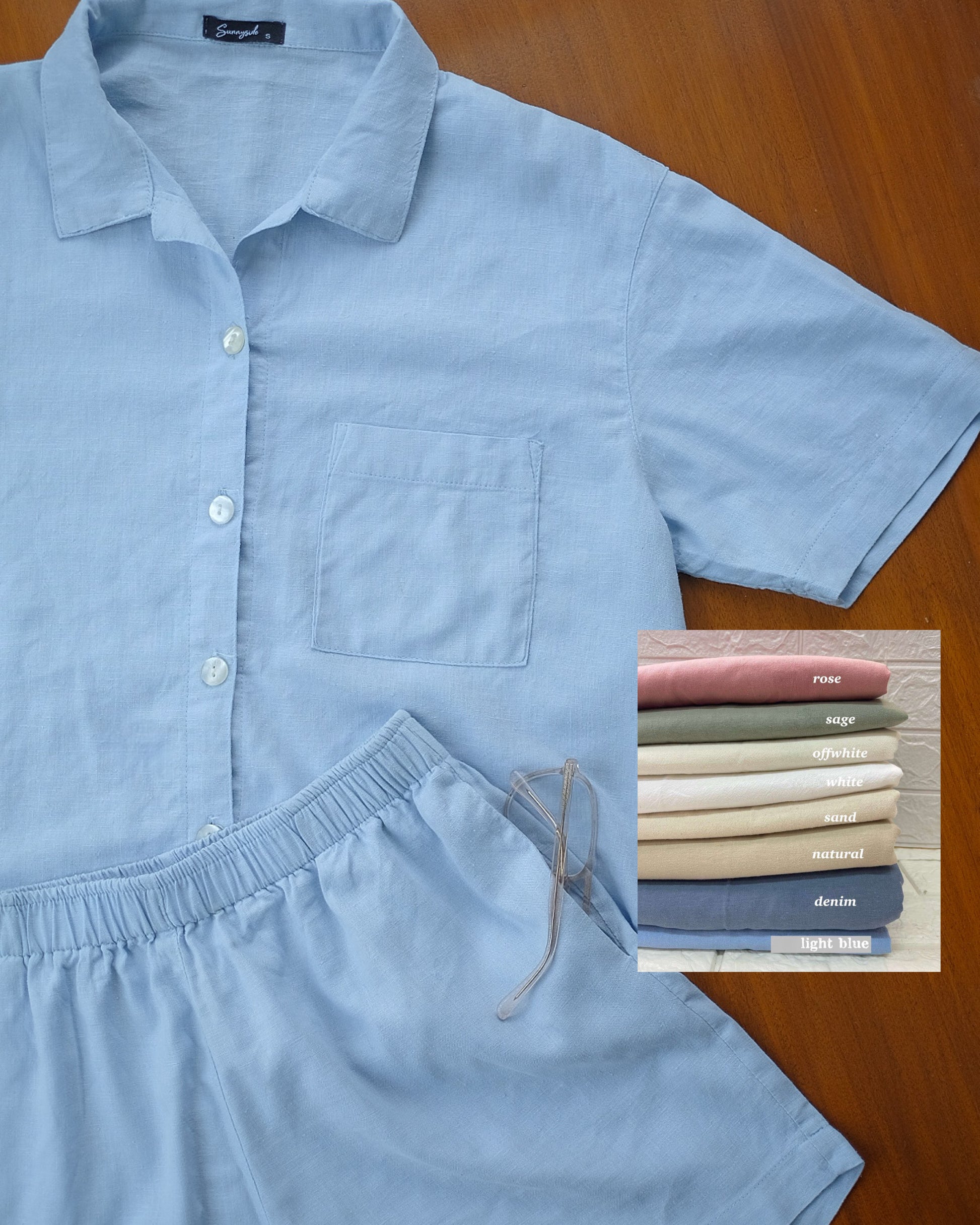 Freya Coords - Cotton Linen
