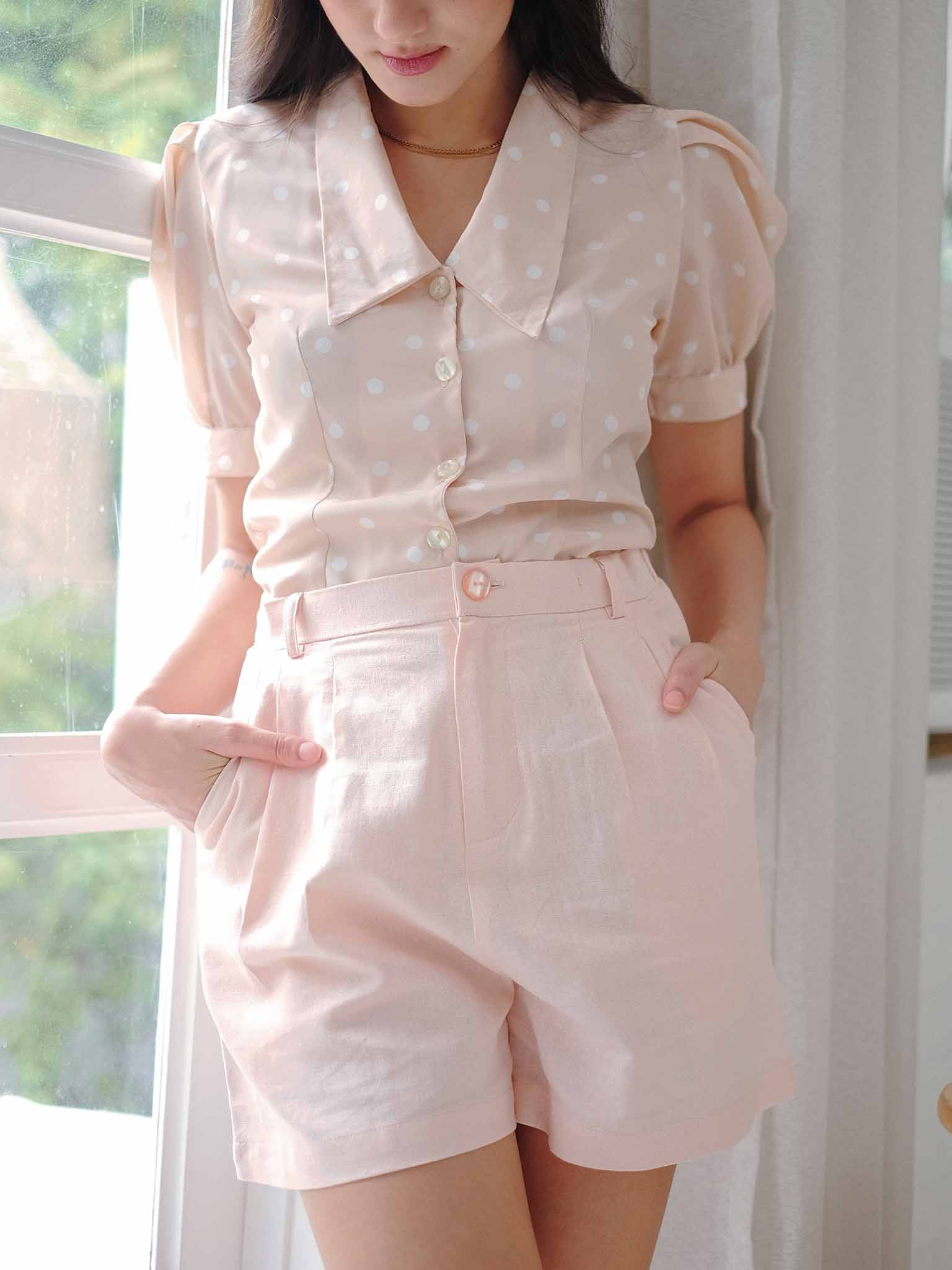 Belinda (Short) - Peach