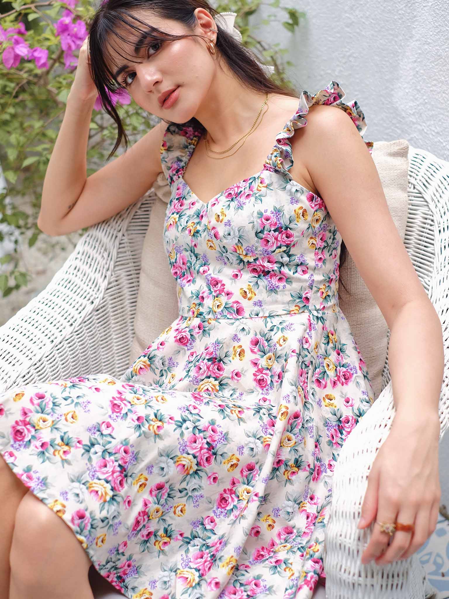 Samantha Mini dress - Garden floral