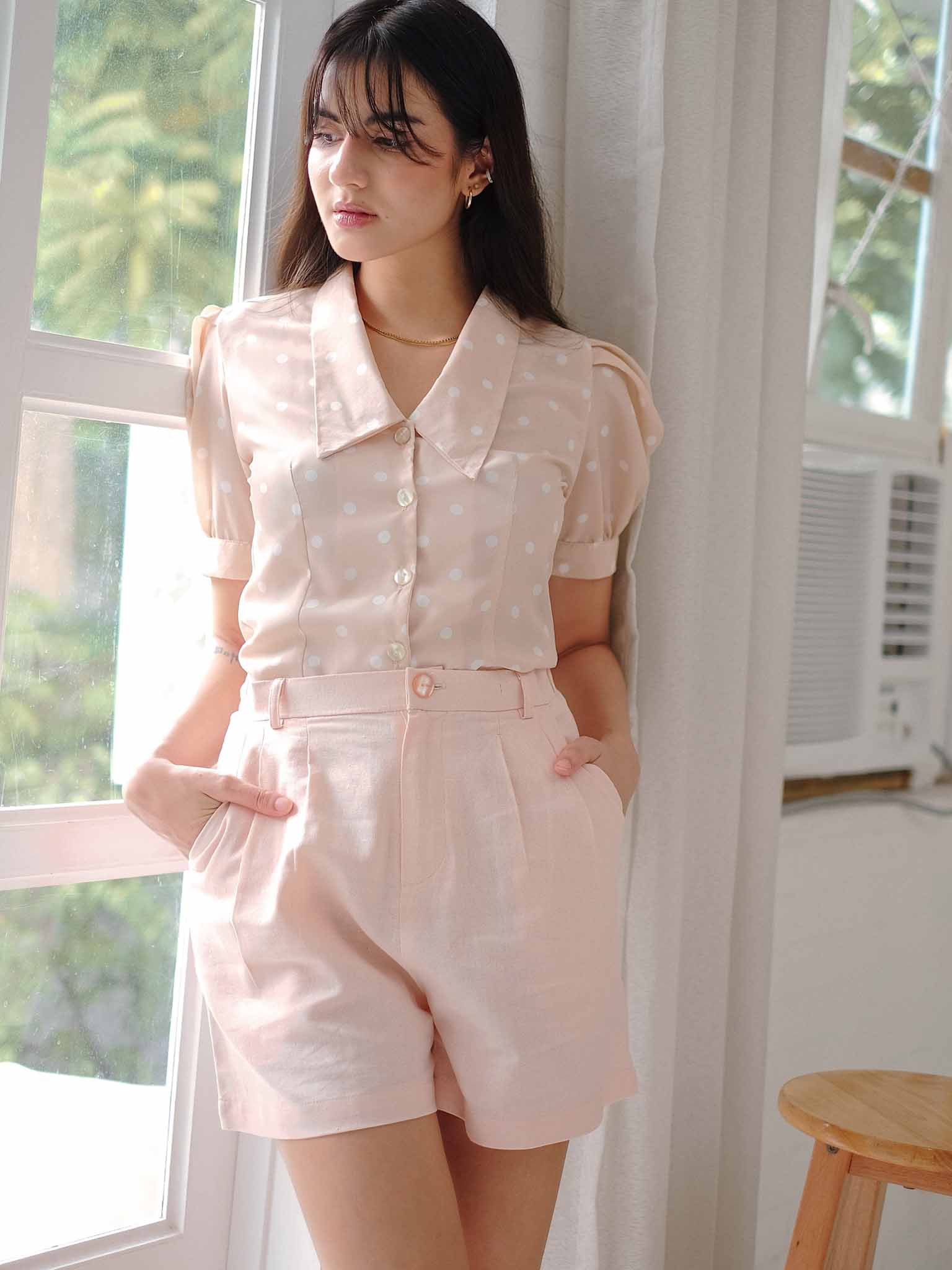 Belinda (Short) - Peach