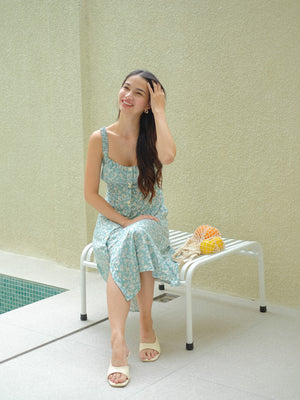 Esther Midi dress - Carnival glass