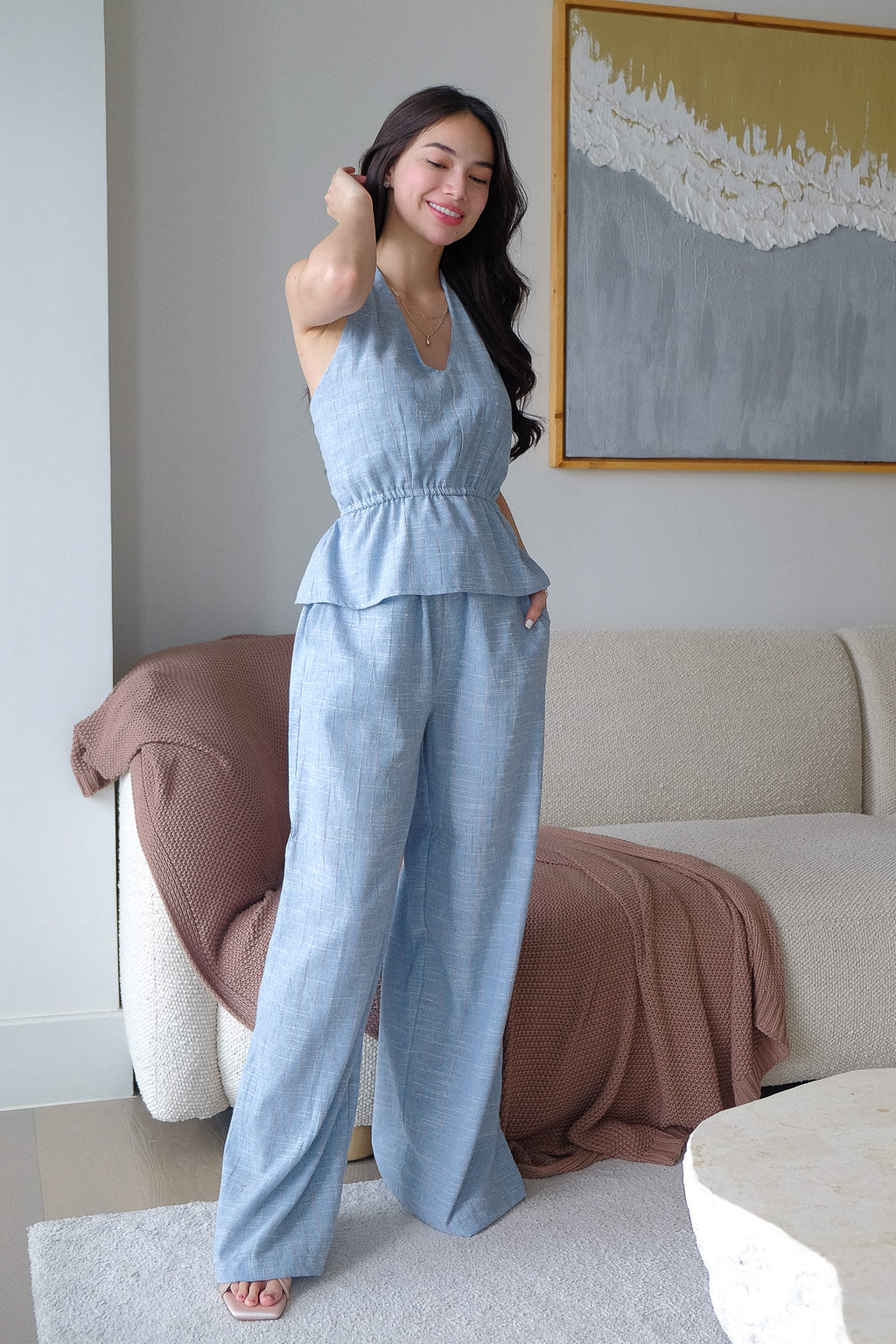 The Trista coord - Slub texture