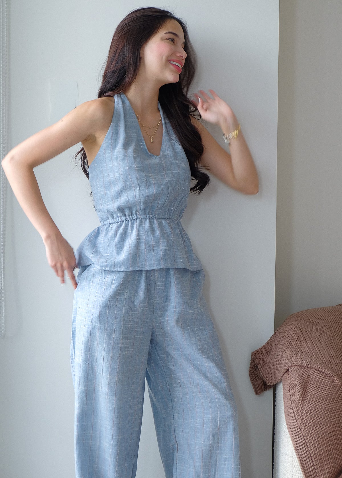 The Trista coord - Slub texture
