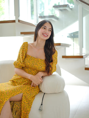 Vanessa midi dress - Amber
