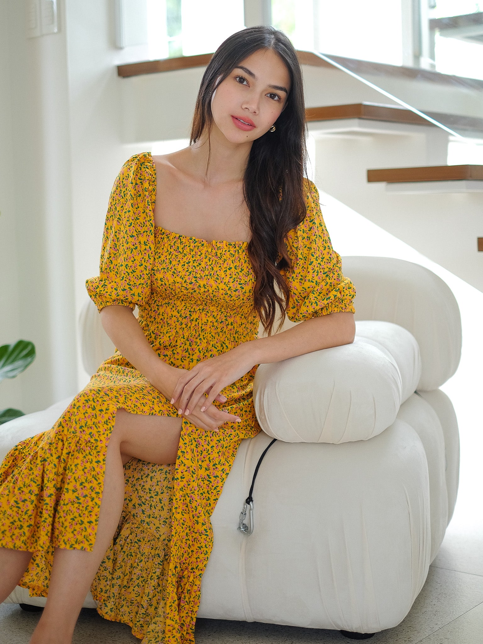 Vanessa midi dress - Amber