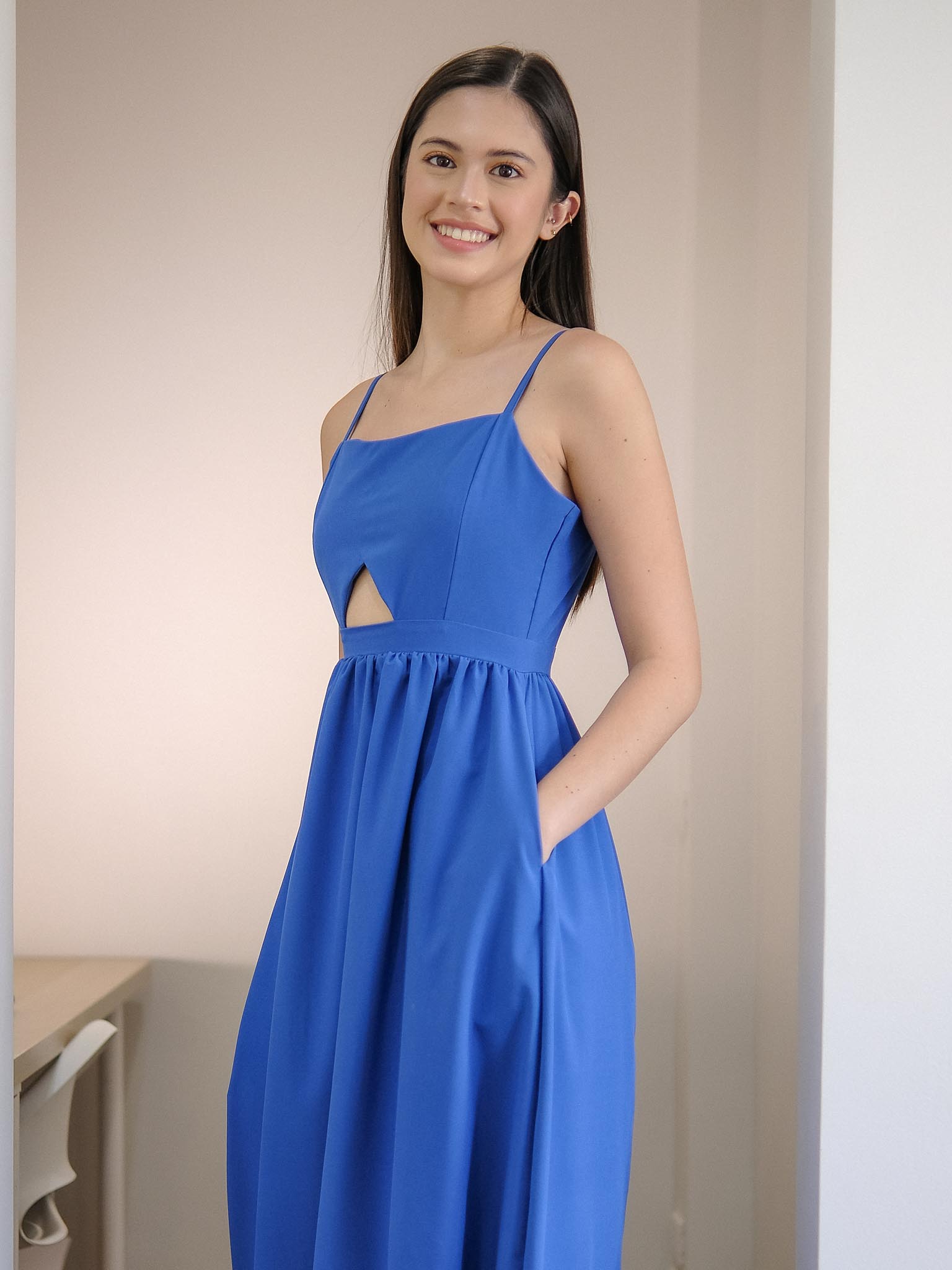 Bailey Maxi Dress - blue