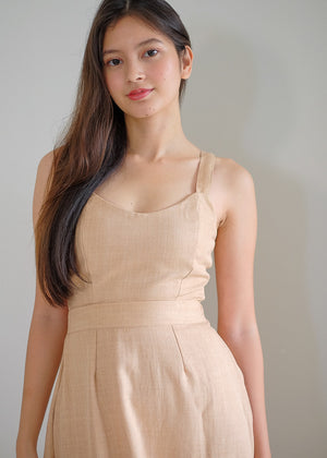 Beck Midi Dress - Desert mist