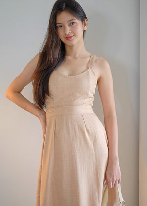 Beck Midi Dress - Desert mist