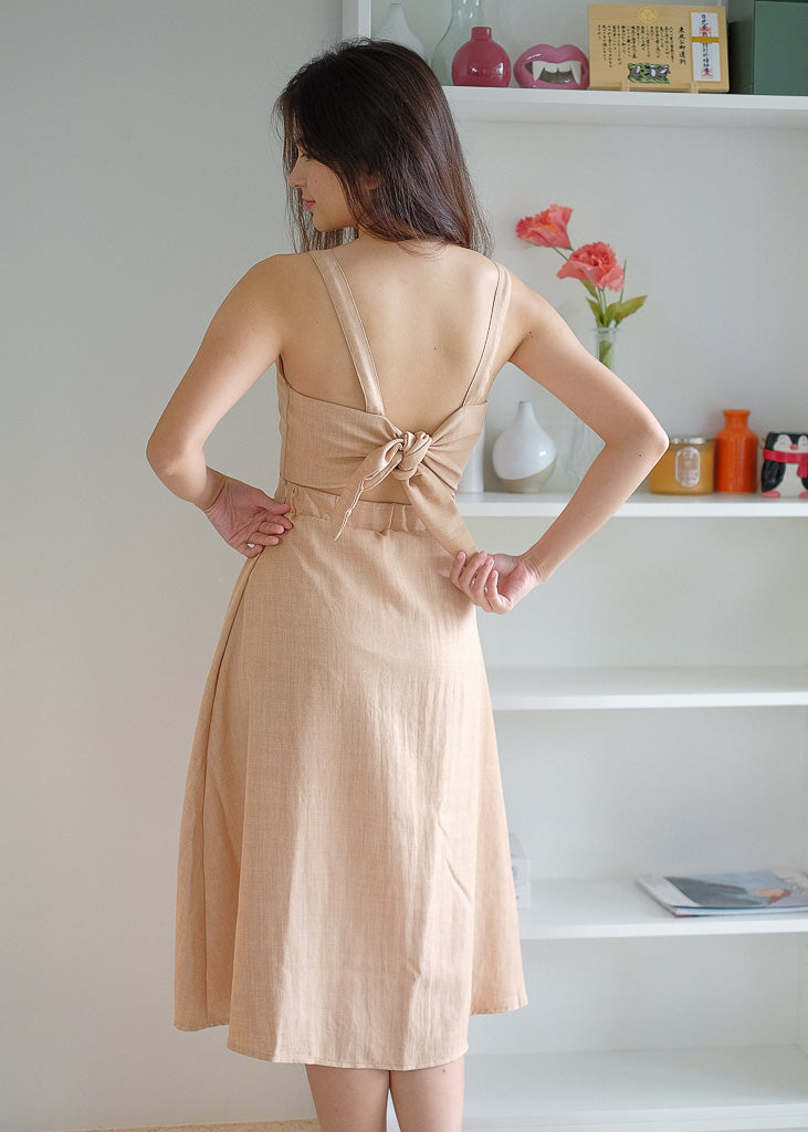 Beck Midi Dress - Desert mist