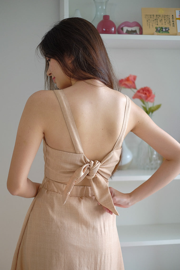 Beck Midi Dress - Desert mist