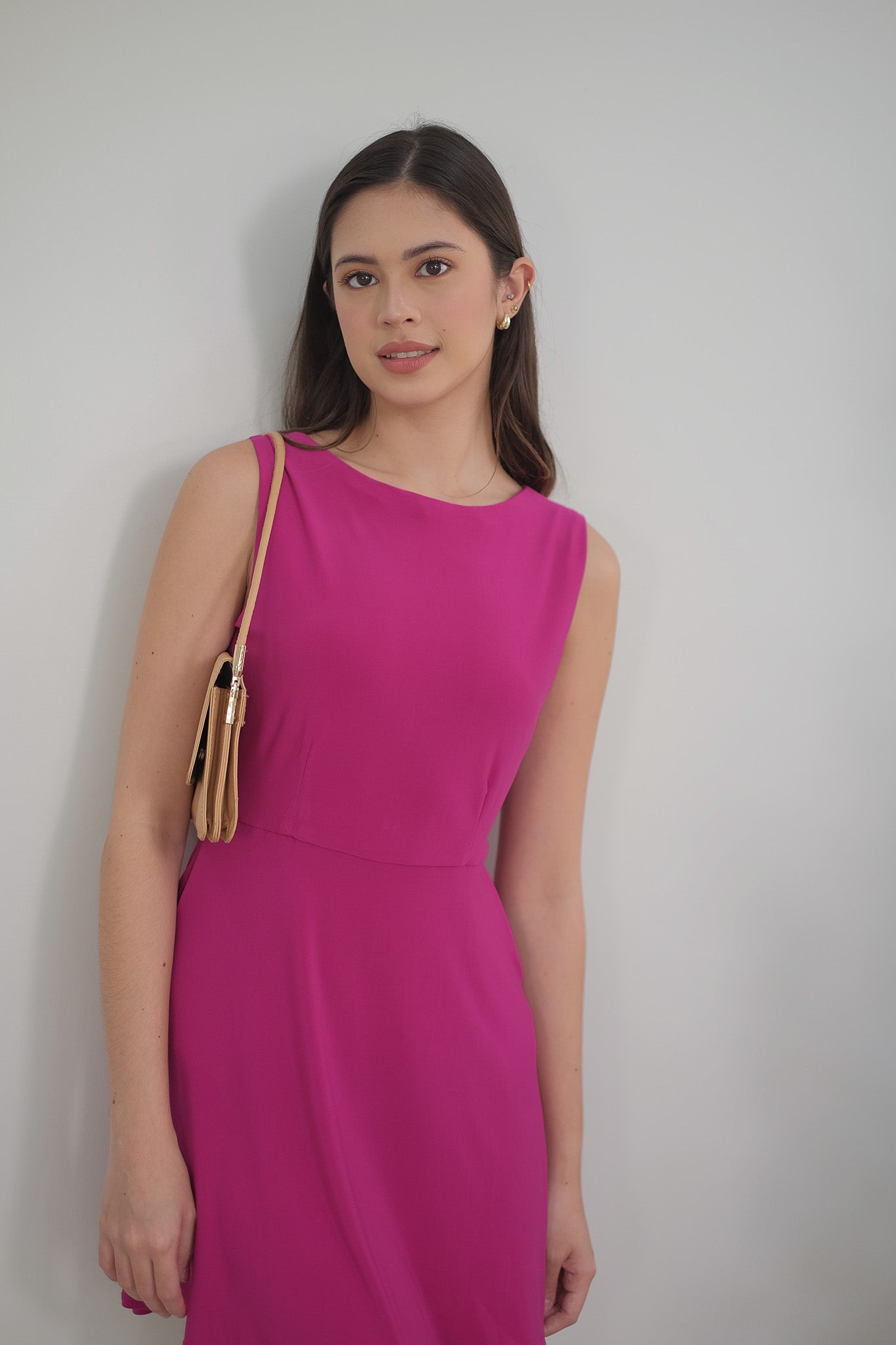 Phoebe Mini Dress magenta Sunnyside Clothing Ph