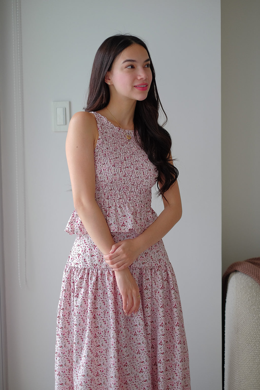 Amara Co-ord - Red Floral