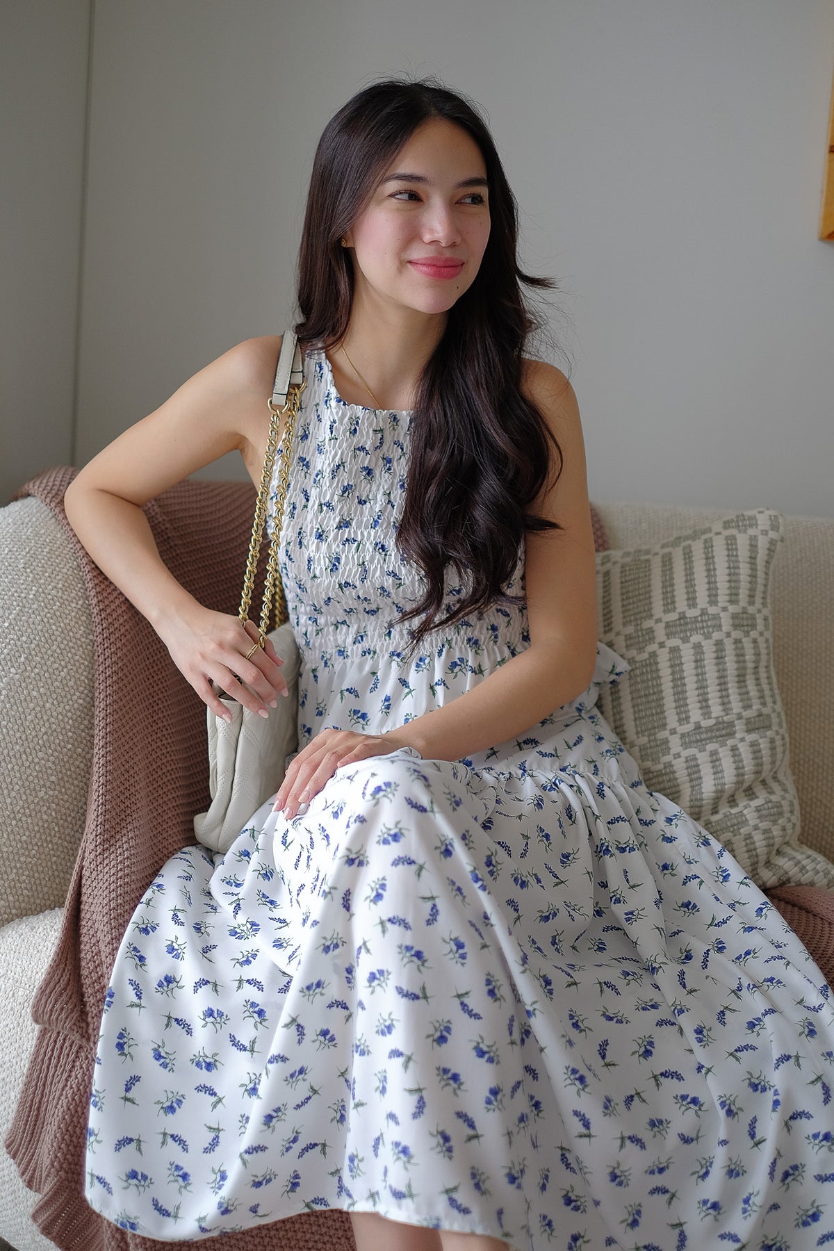 Amara Co-ord - White floral