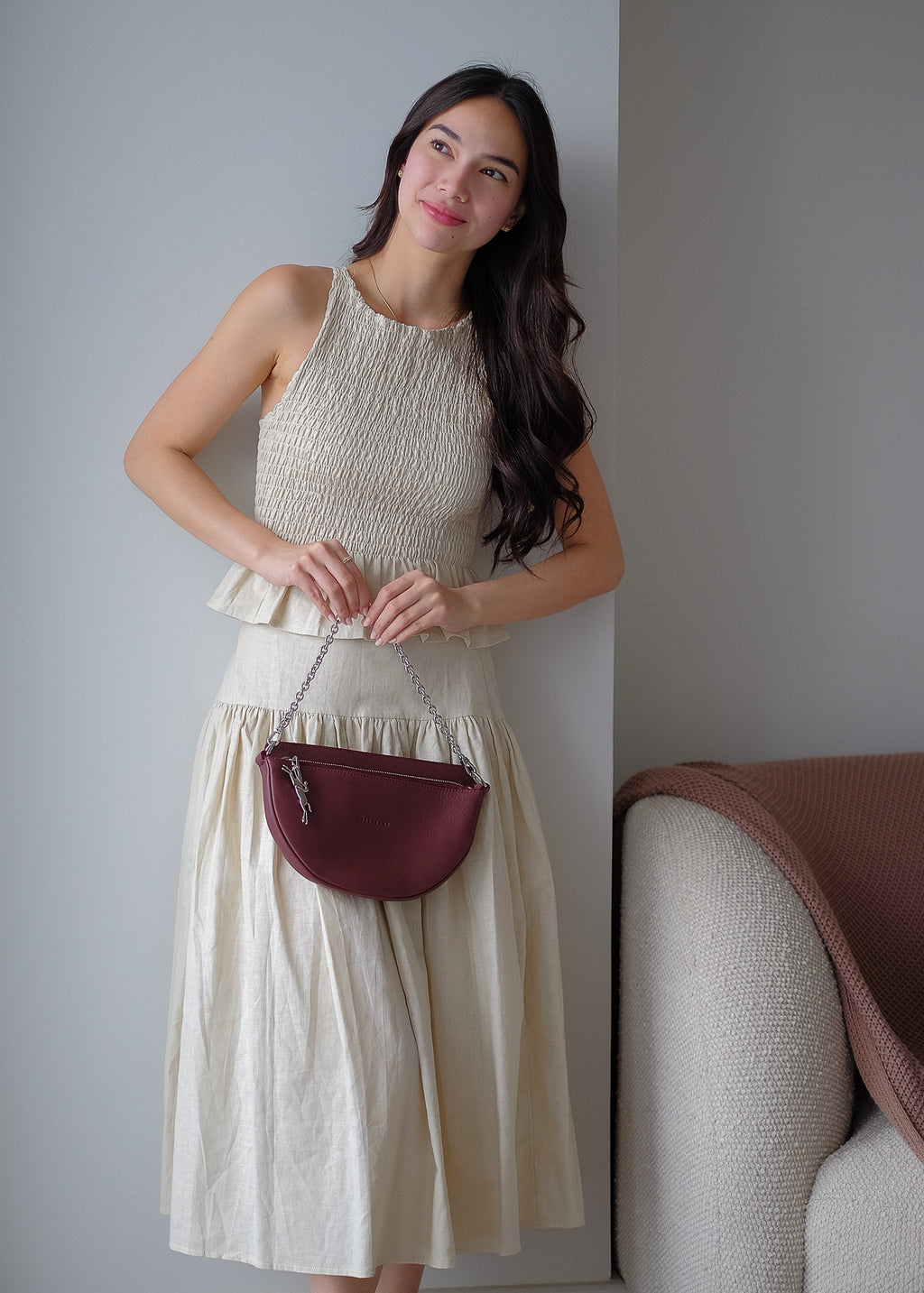 Amara Co-ord - Natural linen