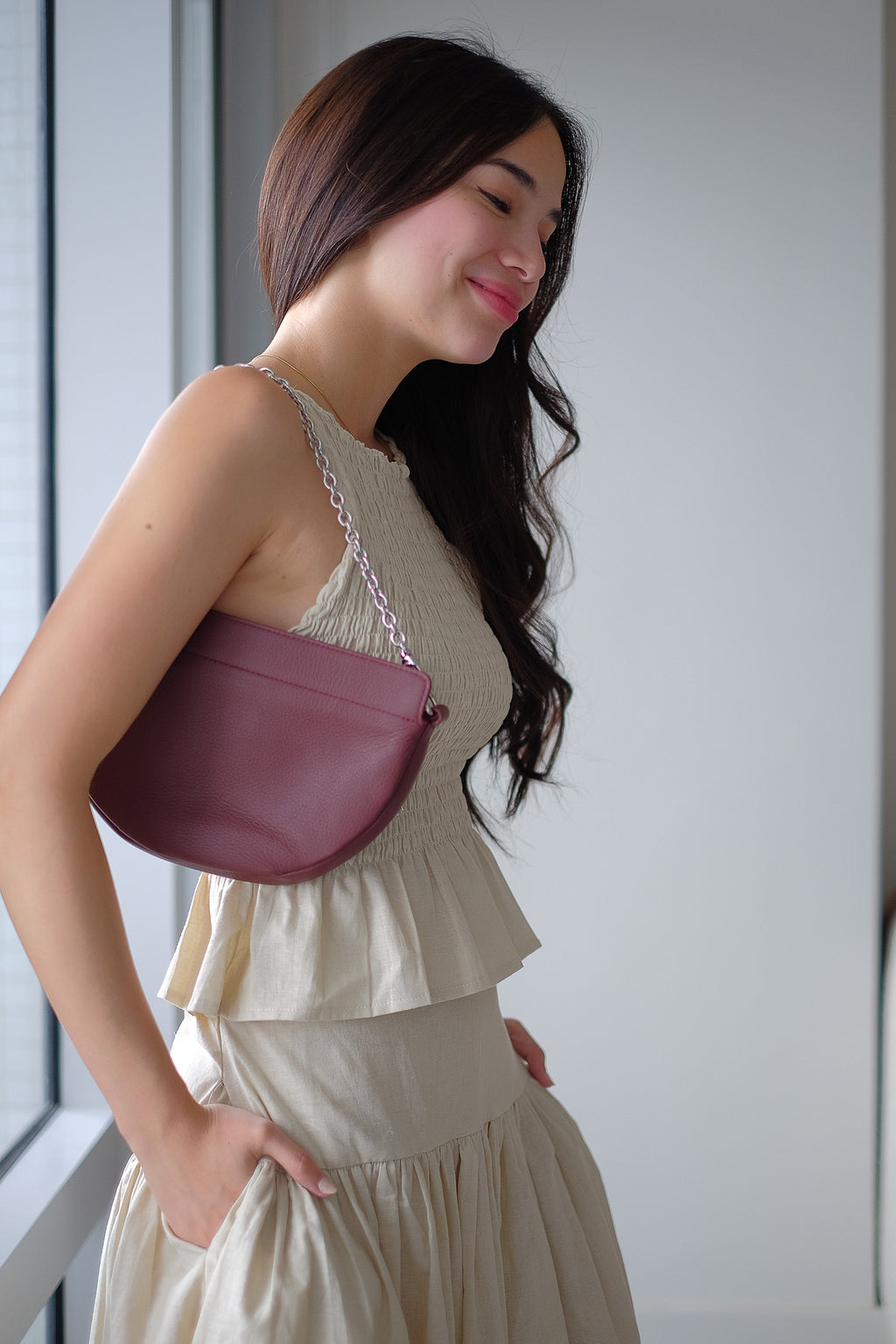 Amara Co-ord - Natural linen