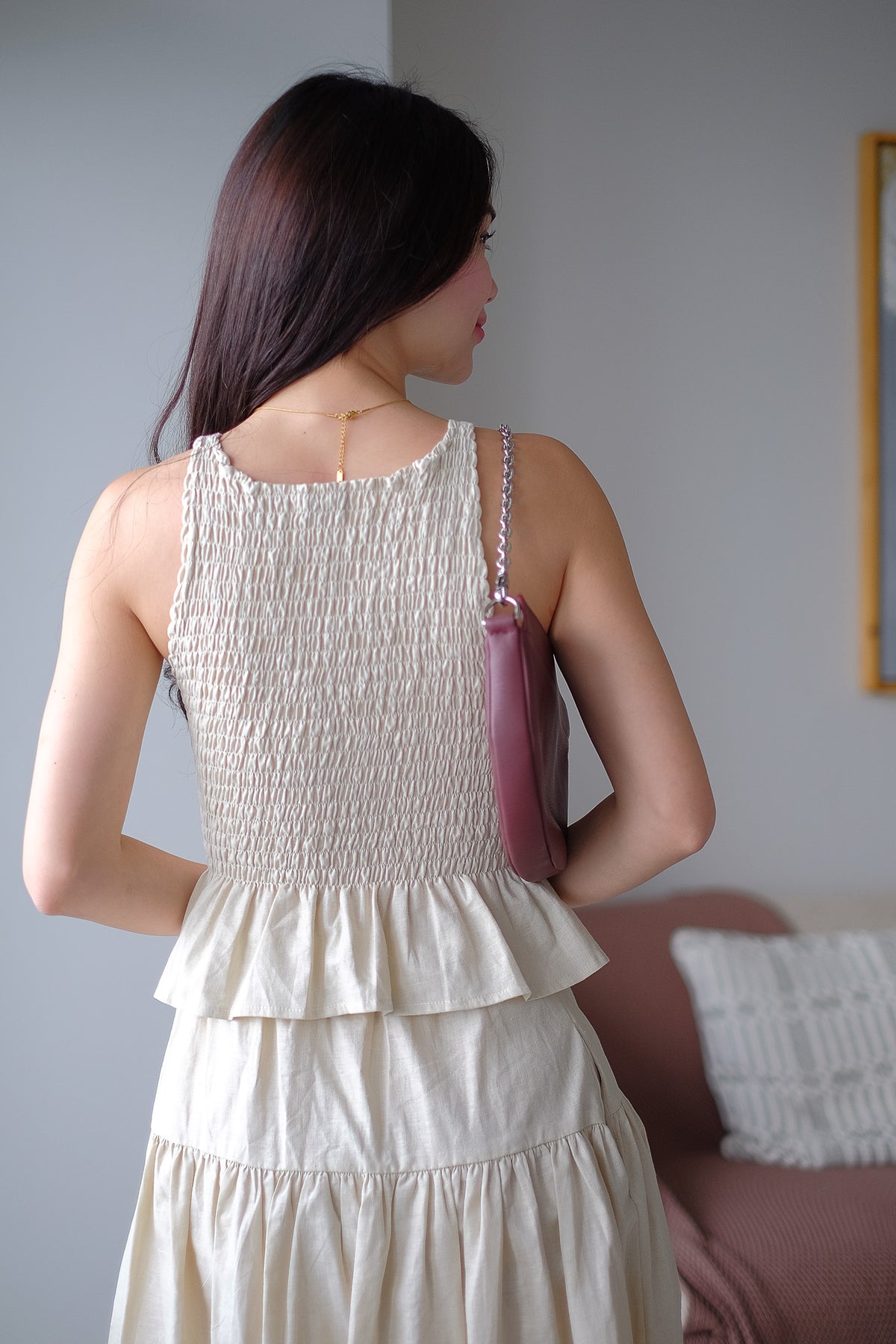 Amara Co-ord - Natural linen