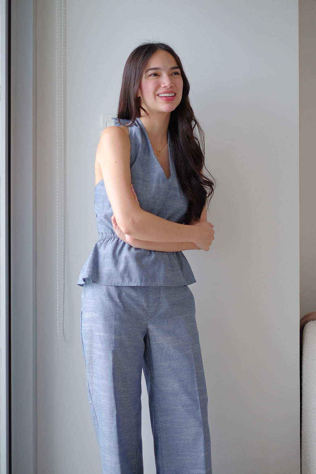 The Trista coord - Dark Denim