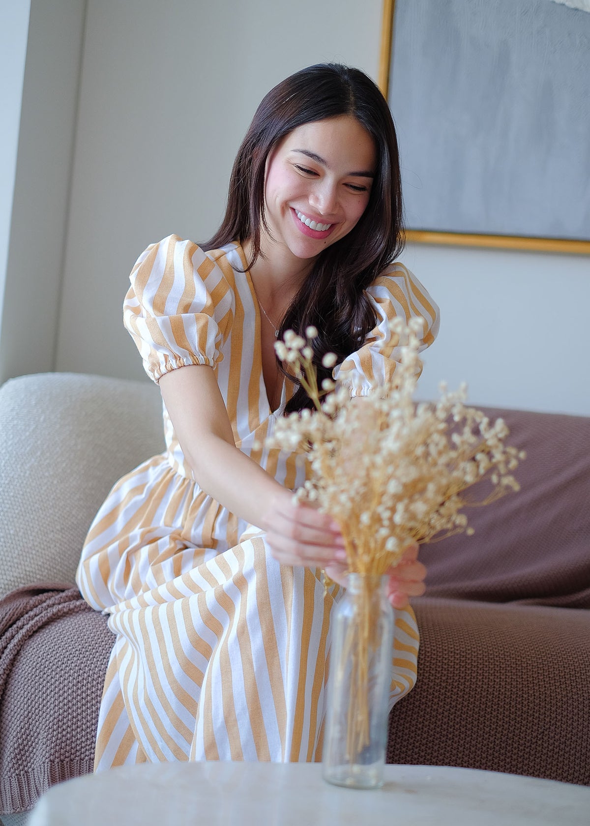 Franceska Midi - tuscany stripe