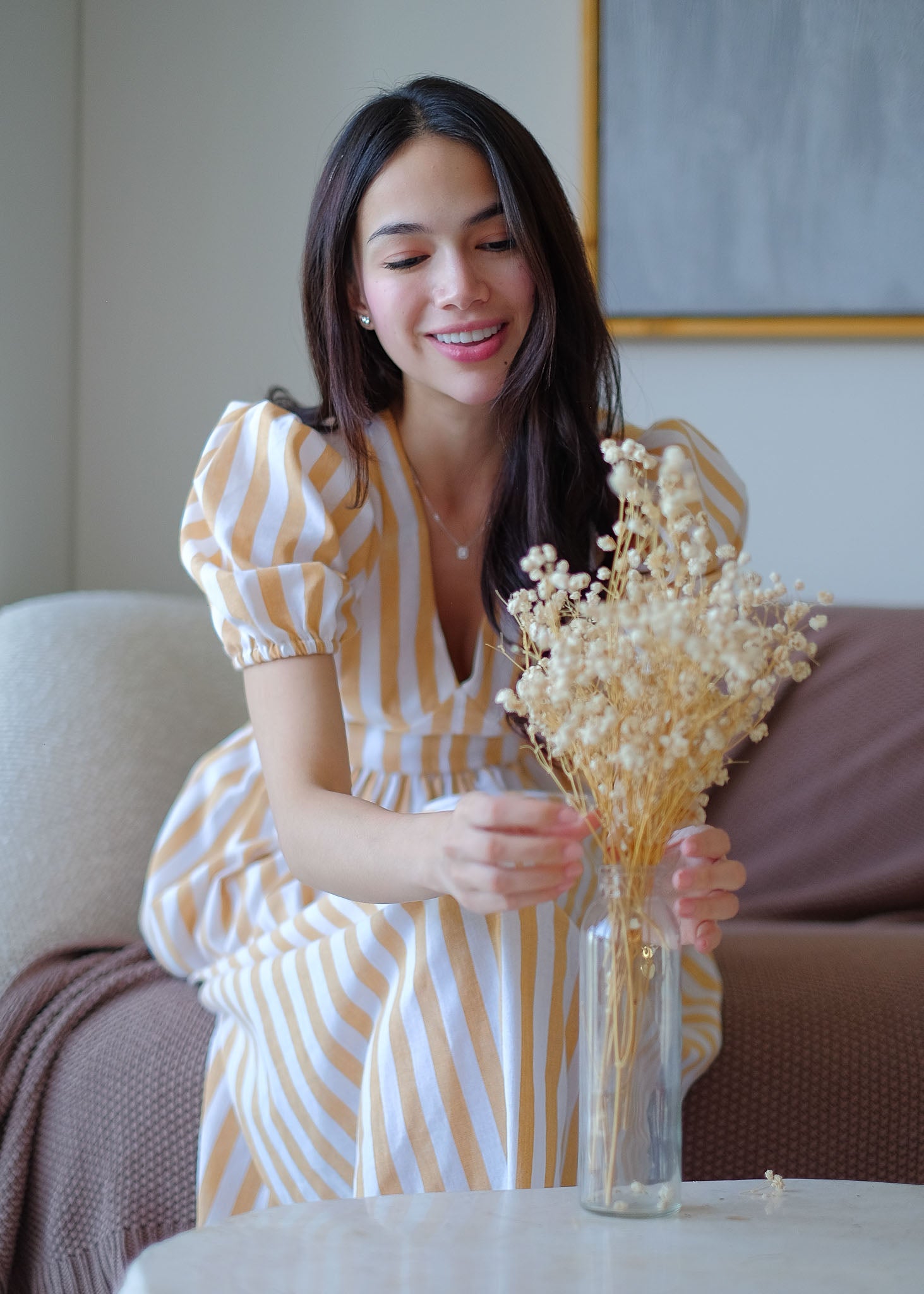 Franceska Midi - tuscany stripe