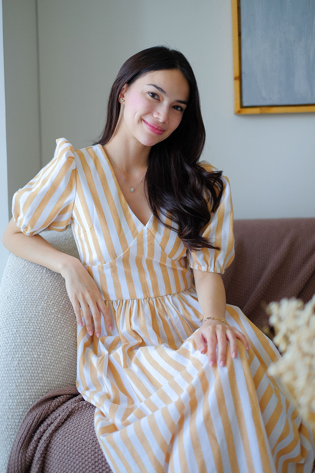 Franceska Midi - tuscany stripe