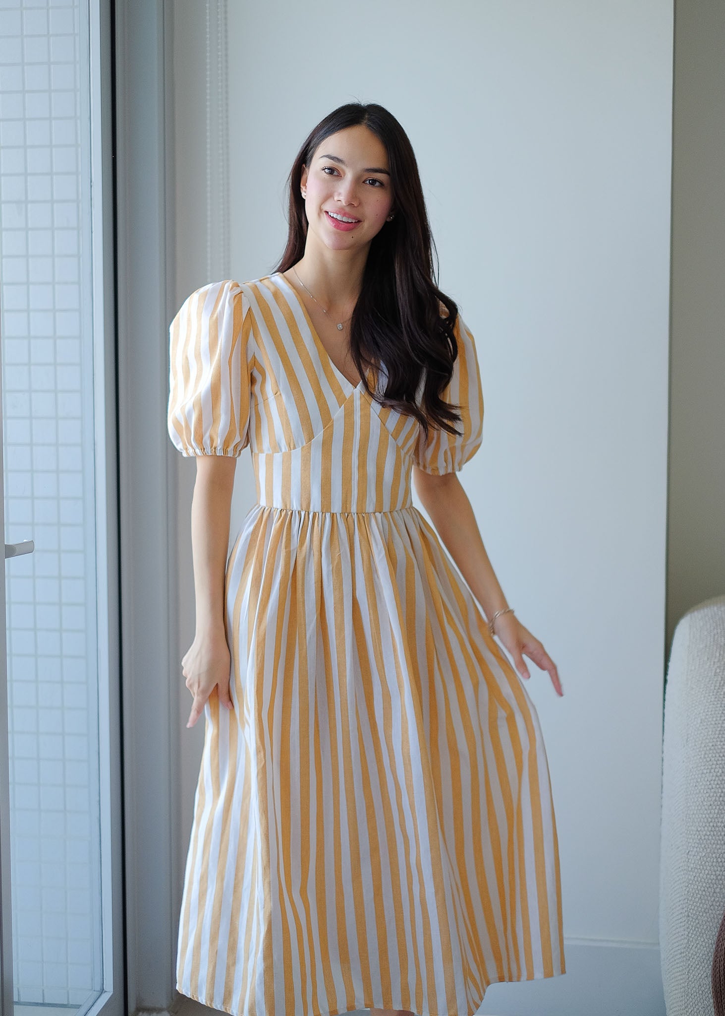 Franceska Midi - tuscany stripe