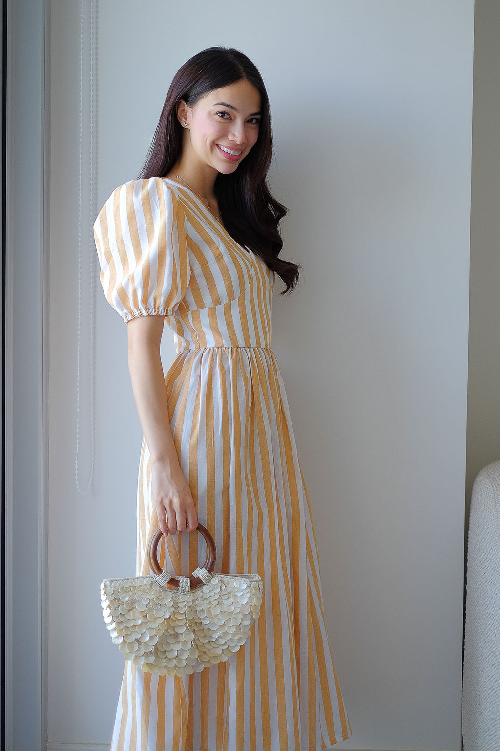 Franceska Midi - tuscany stripe