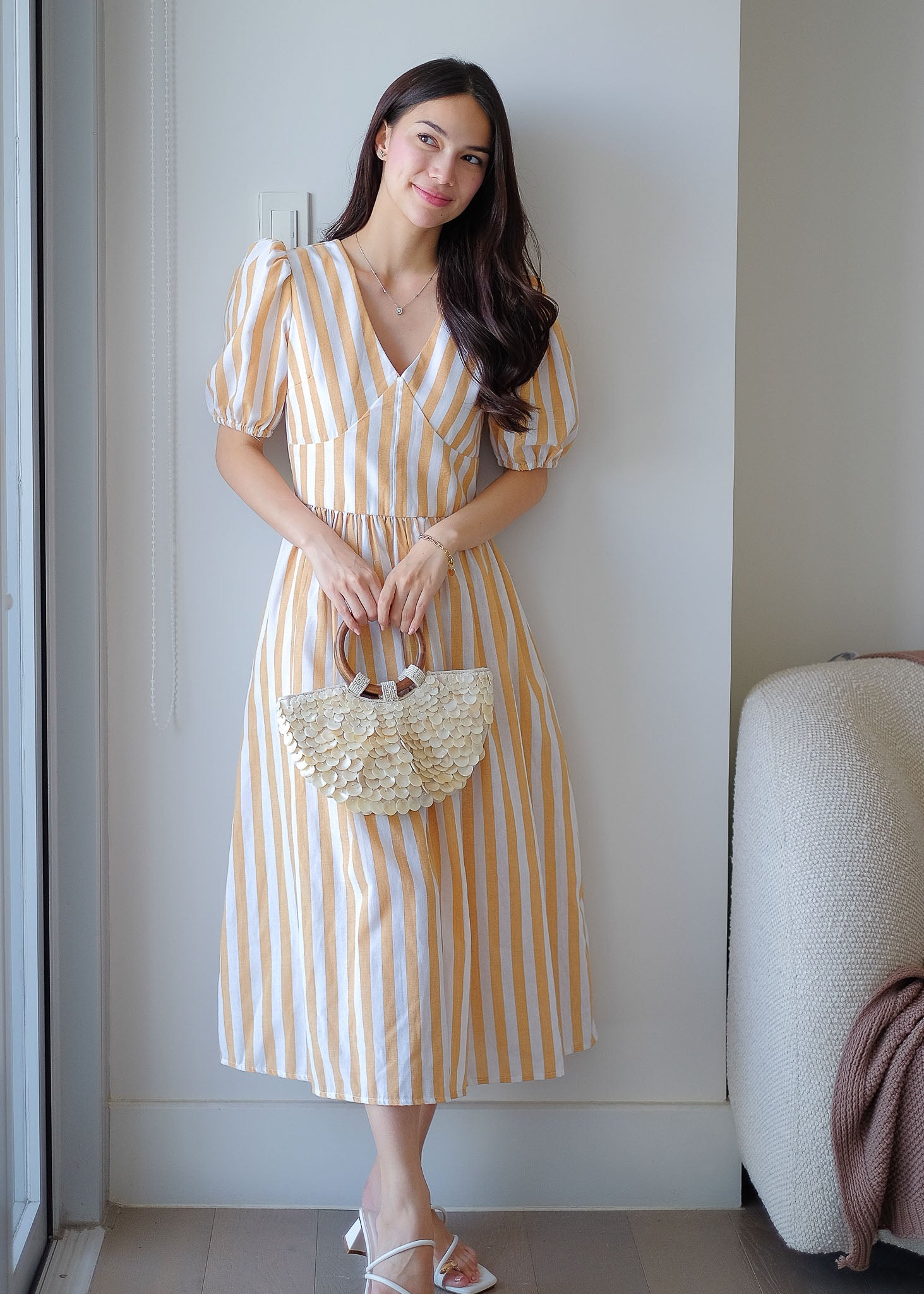 Franceska Midi - tuscany stripe