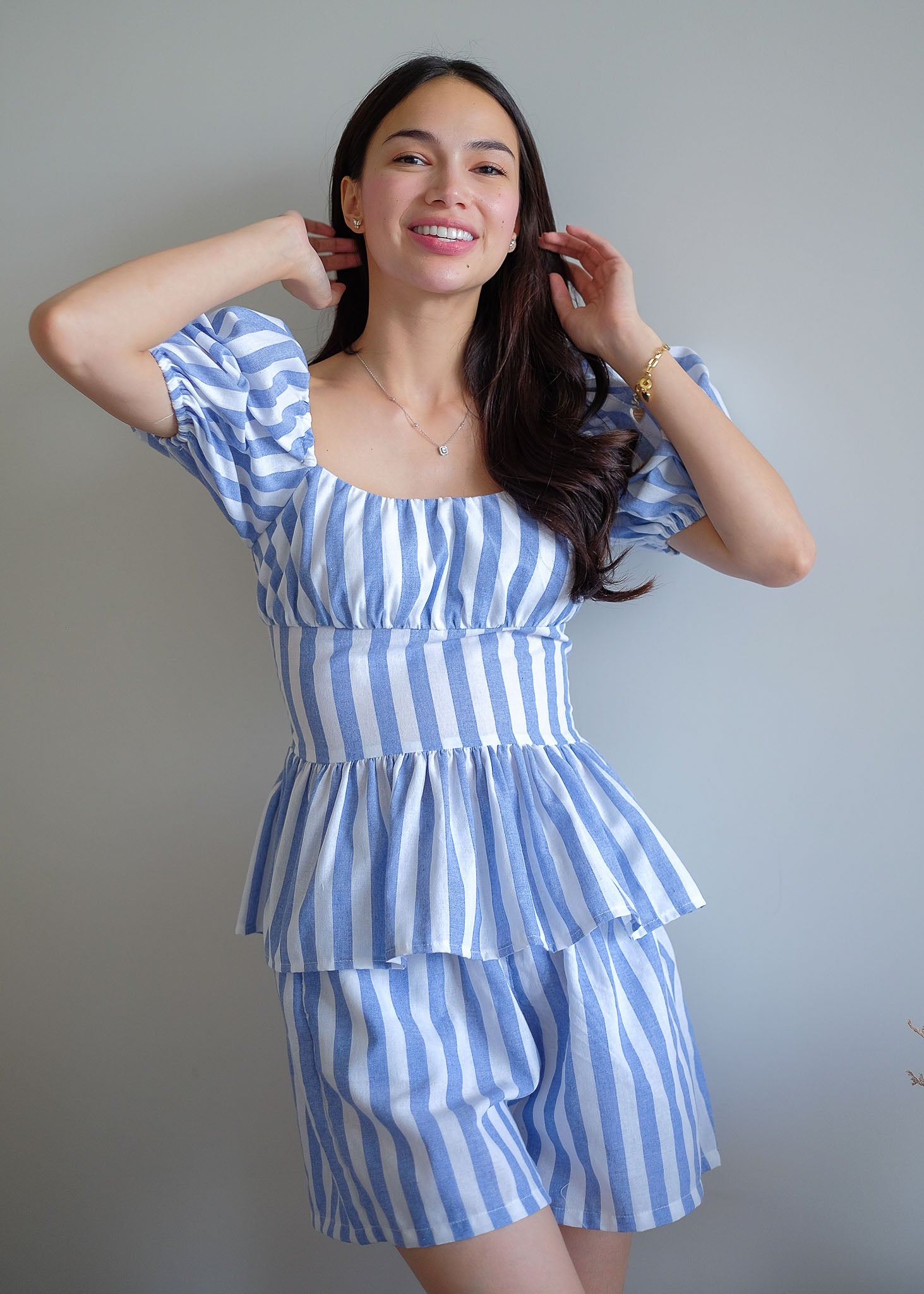 The Rachel Set - bold stripe