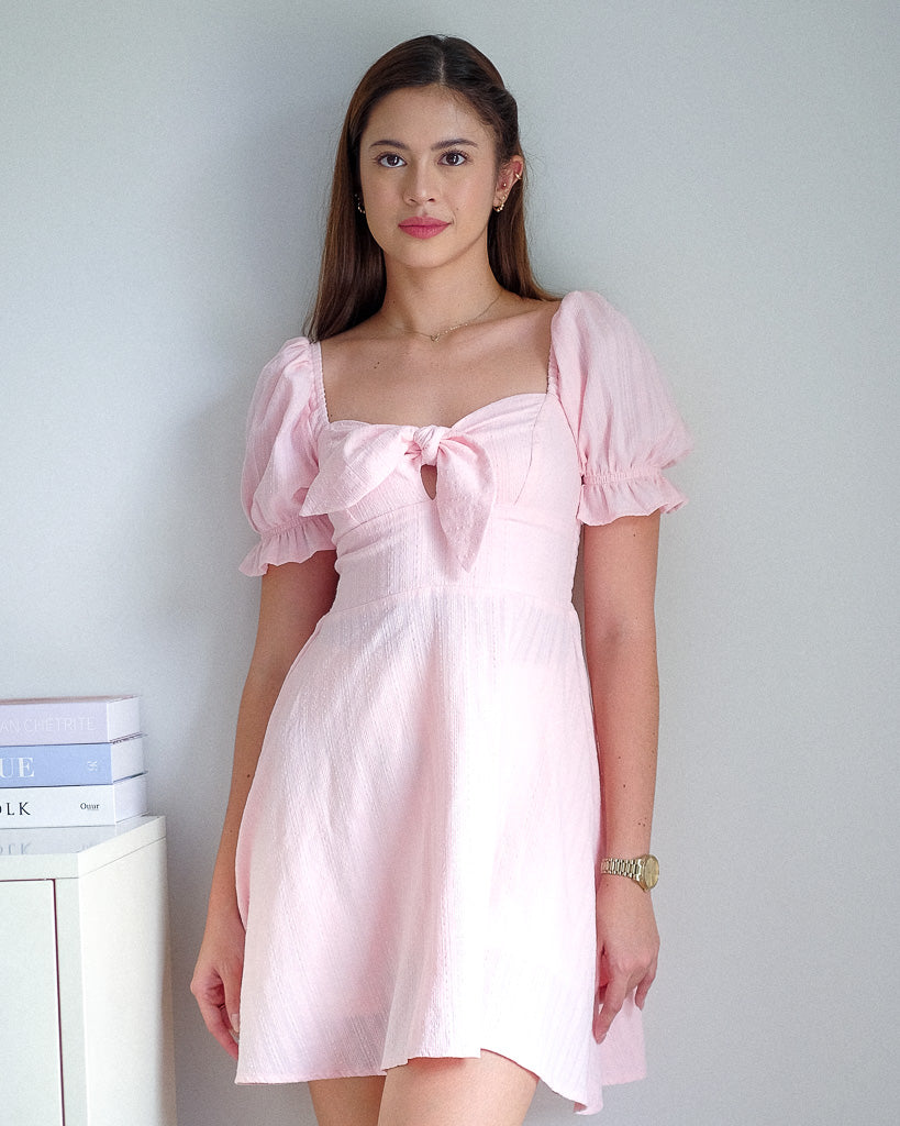 Sam Mini Dress - baby pink