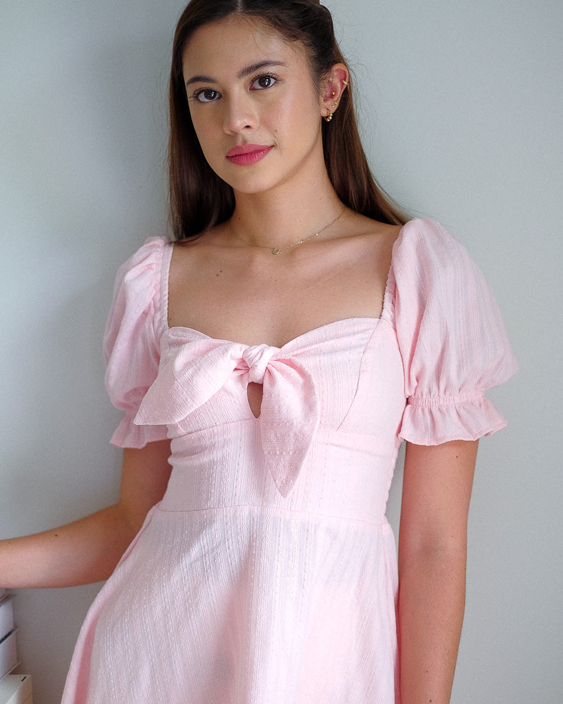 Sam Mini Dress - baby pink