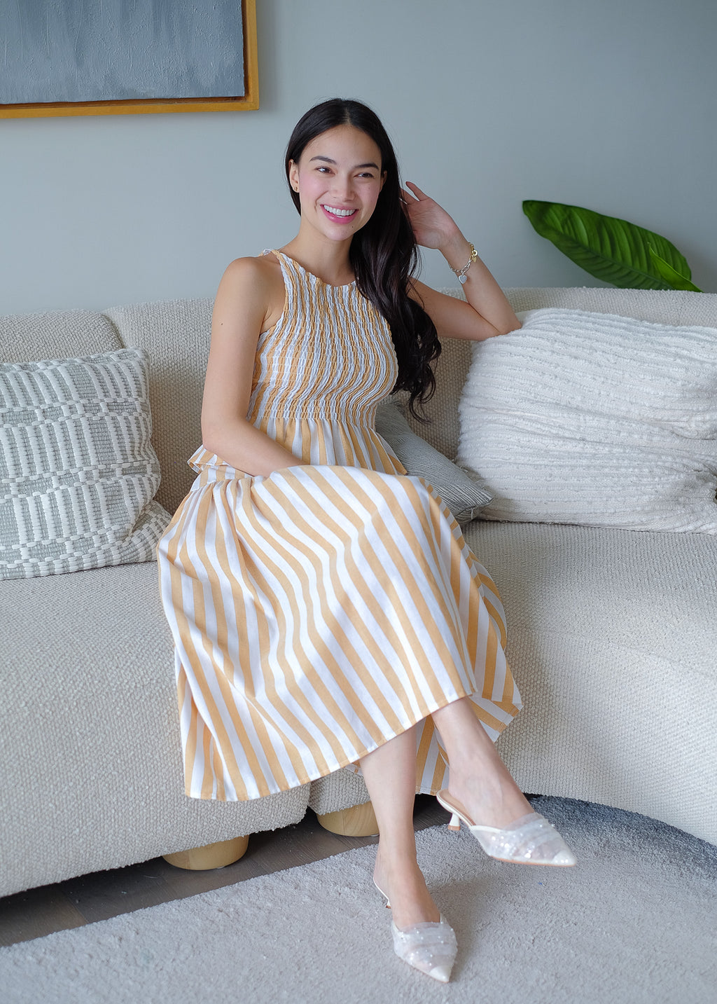 Amara Co-ord - Tuscany stripe