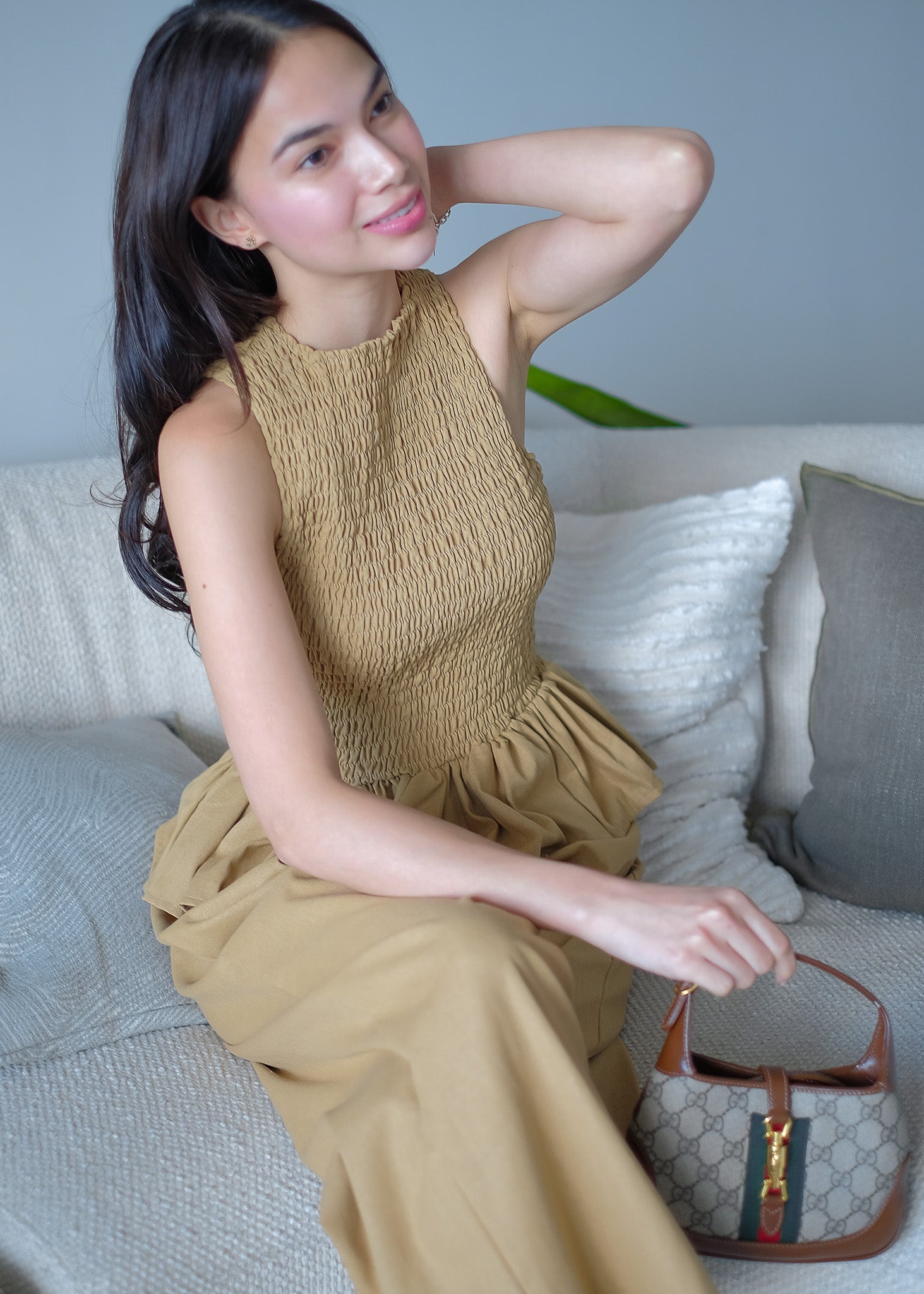 Astrid Set  – khaki