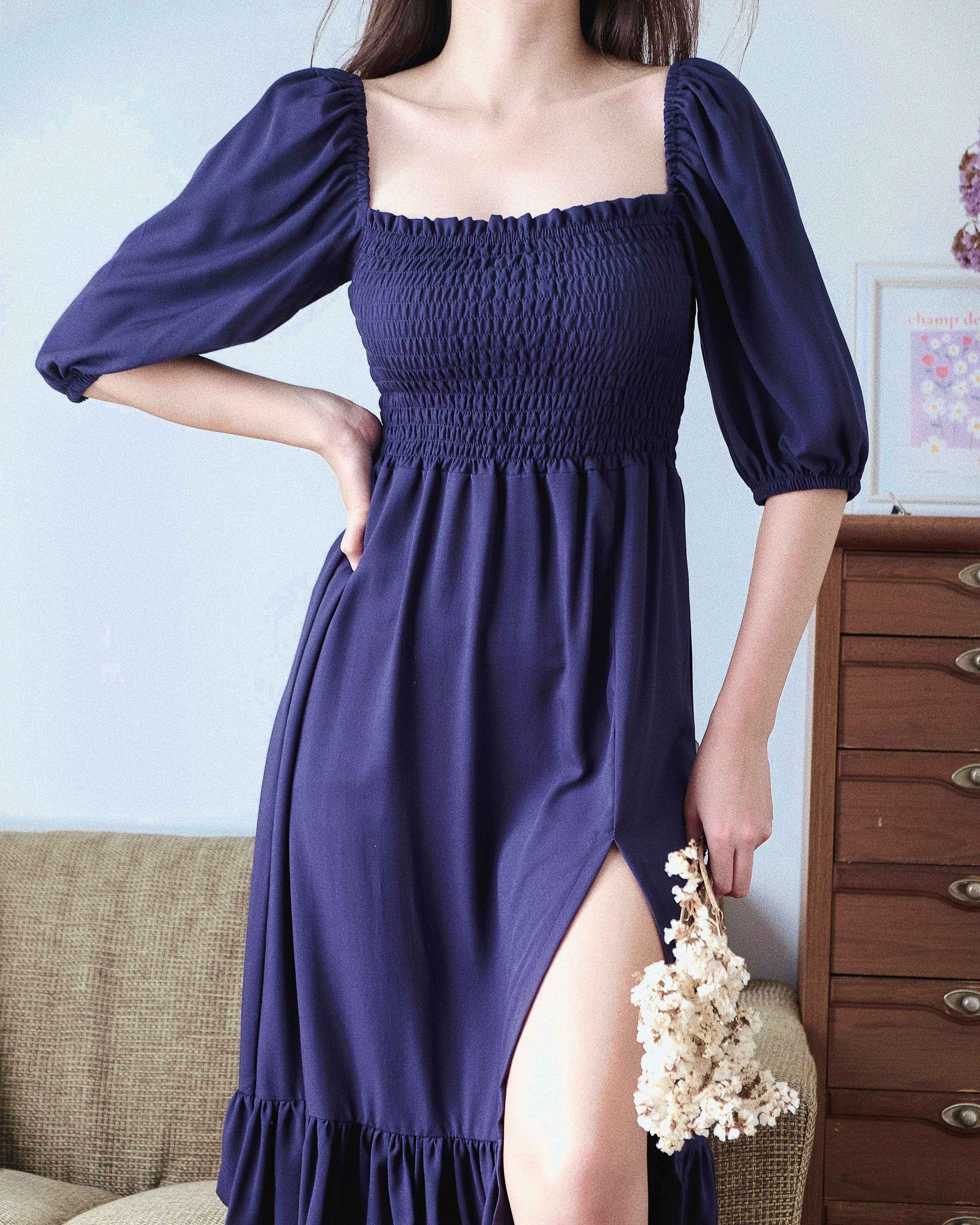 The Vanessa Midi Dress – Made to Order