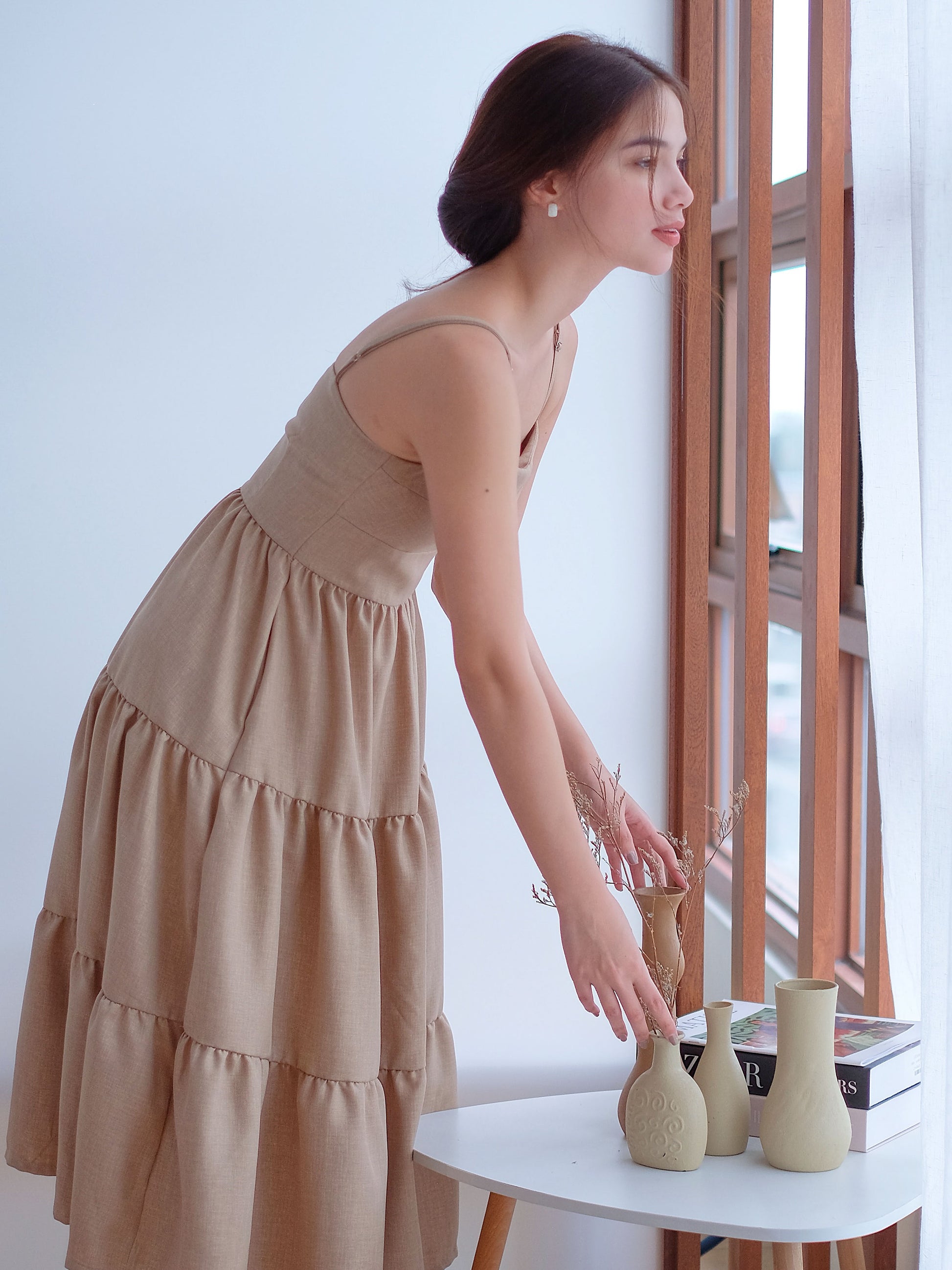 The Camille Midi Dress – Made to Order