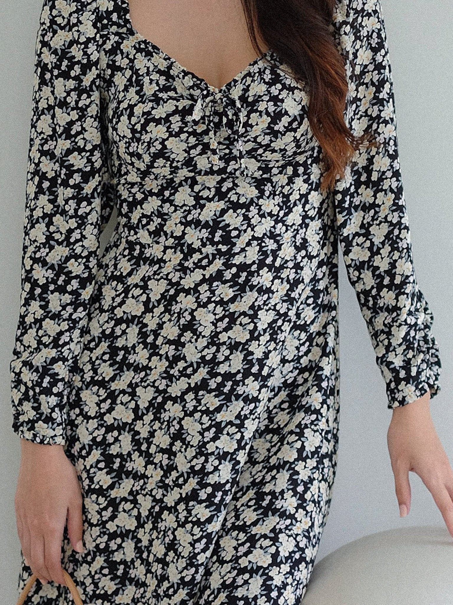 Molly mini dress - Midnight Black